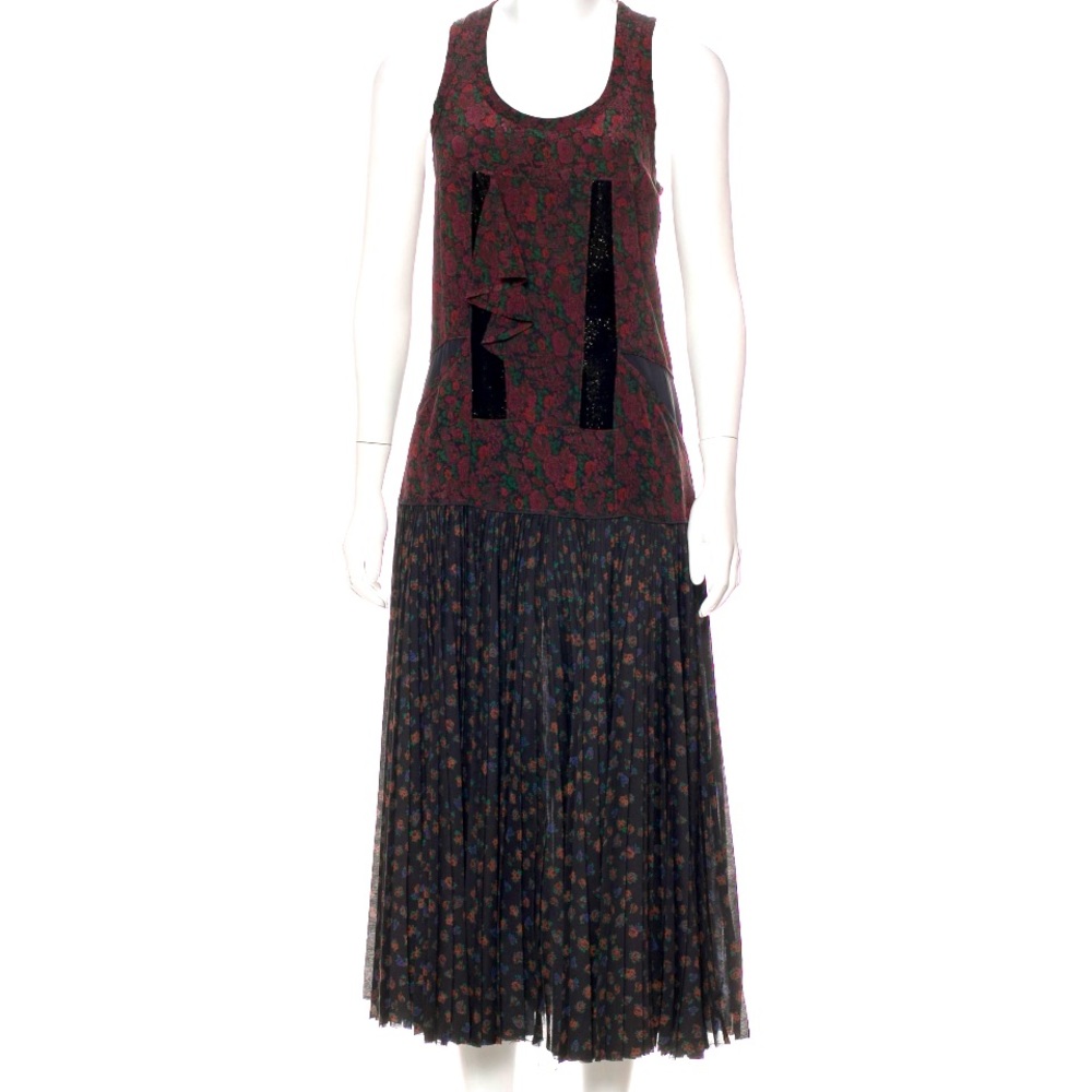 Coach 1941 sleeveless silk dress